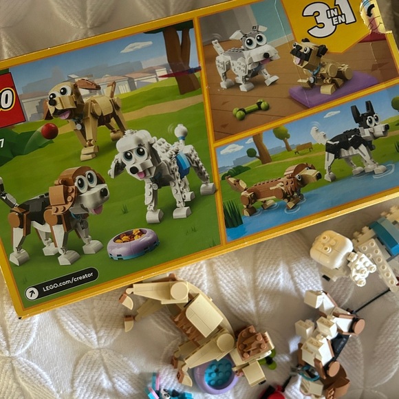Like New Lego Adorable Dogs 3 in 1 set. Built once. All instructions included. - Picture 3 of 10